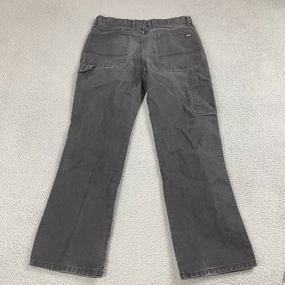 Dickies Men's Black Straight‎ Leg Jeans Size 36x32 Used - Picture 4 of 6